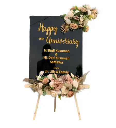 Papan Bunga Akrilik Sidowarek